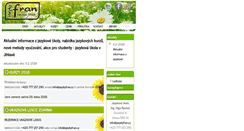 Desktop Screenshot of jazykyfran.cz